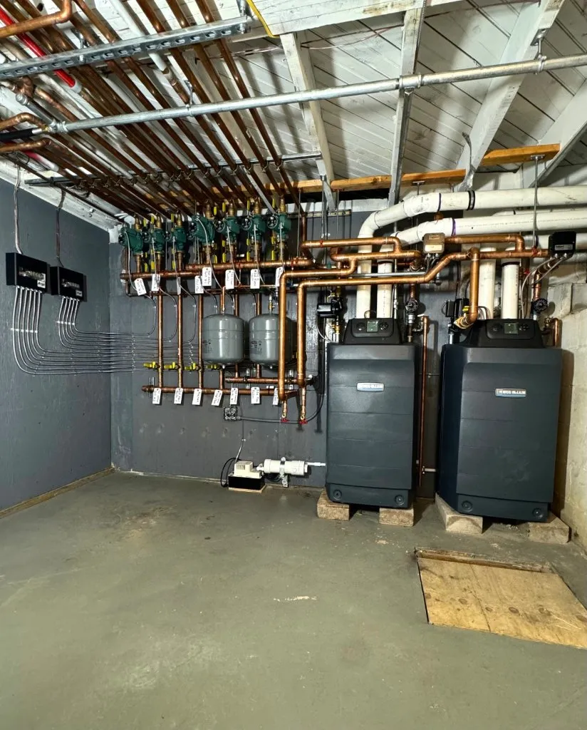 After — Boiler Replacement Oil To Gas