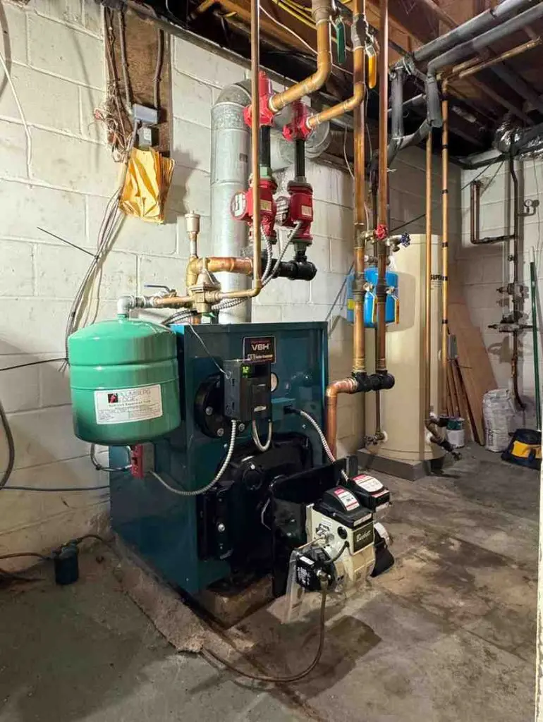 Boiler System Service in Water Mill