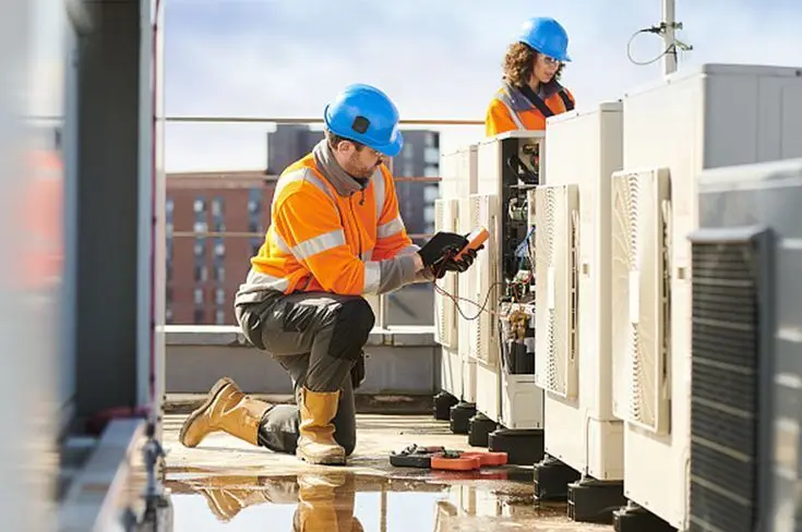 Modern home heating and cooling system on the East End